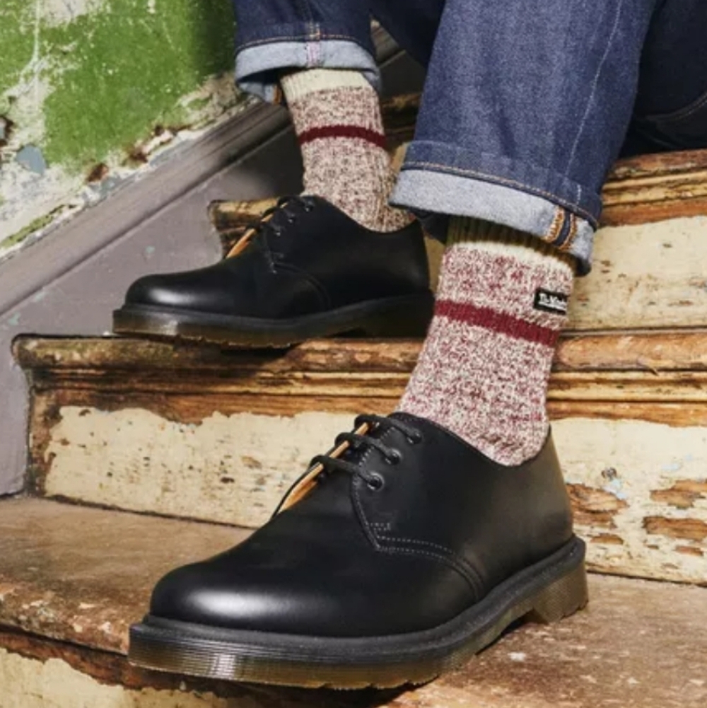 TWO Socks - Dr. Martens NWT Marl Socks  Multicolor Unisex Size M/L (9-14).